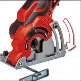 EINHELL Mini-Handkreissäge TC-CS 89 rot/schwarz, 600 Watt