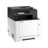 Kyocera ECOSYS MA2600cfx, Multifunktionsdrucker grau/schwarz, USB, LAN, Scan, Kopie, Fax, Duplex (Druck), Duplex (Scan)