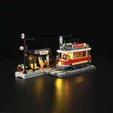 Lumibricks Historische Straßenbahn und Bahnhof, Konstruktionsspielzeug 