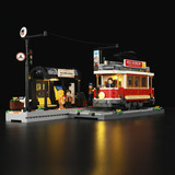 Lumibricks Historische Straßenbahn und Bahnhof, Konstruktionsspielzeug 