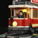 Lumibricks Historische Straßenbahn und Bahnhof, Konstruktionsspielzeug 