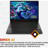 OMEN 16-am0280ng, Gaming-Notebook schwarz, Intel® Core™ Ultra 7 255H, NVIDIA GeForce RTX 5060, 24 GB DDR5, 1 TB (1 TB SSD), ohne Betriebssystem