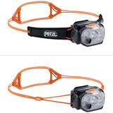 Petzl Swift RL, LED-Leuchte schwarz/orange