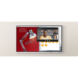 Samsung FLIP WM65FX, Public Display weiß/grau, UltraHD/4K, Touchfunktion, Multi‑Touch