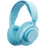 SteelSeries Arctis Nova 3P Wireless Aqua, Gaming-Headset hellblau, Für Playstation, Bluetooth, WiFi, Mobile App Control