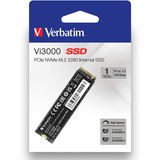 Verbatim Vi3000 1 TB, SSD PCIe 3.0 x4, NVMe, M.2 2280