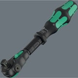 Wera Zyklop Speed-Knarre 8000 B Black Edition, 3/8" schwarz/grün, mit schwenkbarem Kopf