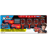 ZURU XSHOT Interaktive Zielscheibe & Fury 4 2er Pack, Dartblaster 