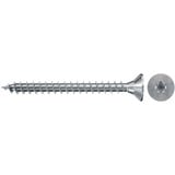 fischer Spanplattenschraube ClassicFast II 4,5x30 Senkkopf TX 1000 Stück, mit Vollgewinde, verzinkt