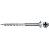 fischer Spanplattenschraube ClassicFast II 6,0x160 Senkkopf PZ 100 Stück, mit Teilgewinde