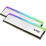 ADATA DIMM 64 GB DDR4-3200 (2x 32 GB) Dual-Kit, Arbeitsspeicher weiß, AX4U320032G16A-DTWHD35G, XPG Spectrix D35G, INTEL XMP