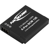 Ansmann A-Pan DMW-BCM13E , Akku schwarz, Ersatzakku baugleich mit Panasonic Lumix DMC-TZ 41, FT 5