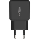 Ansmann Home Charger HC212, Ladegerät schwarz, intelligente Ladesteuerung