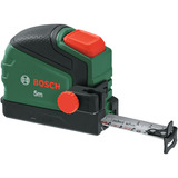 Bosch Heimwerken & Garten Maßband 5m / 16 ft + Bleistiftclip, Bandmaß grün/schwarz