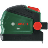 Bosch Heimwerken & Garten Maßband 5m / 16 ft + Bleistiftclip, Bandmaß grün/schwarz