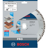 Bosch PRO Multi Material Diamant-Trennscheibe, Ø 230mm Bohrung 22,23mm