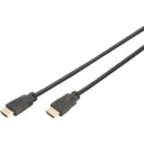 Digitus HDMI Premium High Speed Anschlusskabel, mit Ethernet, UHD 4K schwarz, 5 Meter