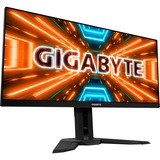 GIGABYTE M34WQ, Gaming-Monitor 86 cm(34 Zoll), schwarz, WQHD, IPS, HDR, AMD Free-Sync, 144Hz Panel