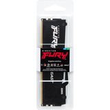 Kingston FURY DIMM 32 GB DDR5-6000, Arbeitsspeicher schwarz, KF560C30BBA-32, FURY Beast RGB, INTEL XMP