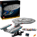 LEGO 10356 Icons Star Trek: U.S.S. Enterprise NCC-1701-D, Konstruktionsspielzeug 