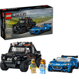 LEGO 77264 Speed Champions Jaguar Project 7 & Land Rover Defender, Konstruktionsspielzeug 