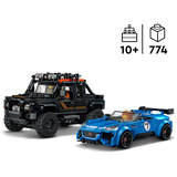 LEGO 77264 Speed Champions Jaguar Project 7 & Land Rover Defender, Konstruktionsspielzeug 