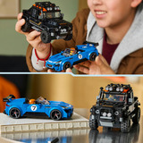 LEGO 77264 Speed Champions Jaguar Project 7 & Land Rover Defender, Konstruktionsspielzeug 