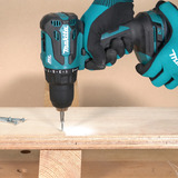 Makita Akku-Bohrschrauber DDF490Z, 18Volt blau/schwarz, ohne Akku und Ladegerät