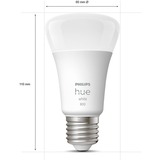 Philips Hue White E27, LED-Lampe Viererpack, ersetzt 60 Watt