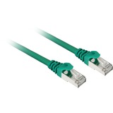 Sharkoon Patchkabel SFTP, RJ-45, mit Cat.7a Rohkabel grün, 2 Meter