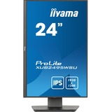 iiyama ProLite XUB2495WSU-B7, LED-Monitor 61.1 cm (24.1 Zoll), schwarz (matt), WUXGA, IPS, HDMI, DisplayPort, Ergonomischer Standfuß