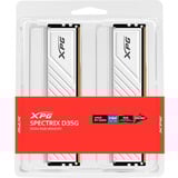 ADATA DIMM 16 GB DDR4-3200 (2x 8 GB) Dual-Kit , Arbeitsspeicher weiß, AX4U32008G16A-DTWHD35G, XPG Spectrix D35G, INTEL XMP