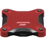 ADATA SD620 2 TB, Externe SSD rot, Micro-USB-B 3.2 Gen 2 (10 Gbit/s)