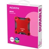 ADATA SD620 2 TB, Externe SSD rot, Micro-USB-B 3.2 Gen 2 (10 Gbit/s)