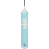 Braun Oral-B Pro 1 Cross Action Caribbean Blue mit Reiseetui, Elektrische Zahnbürste blau