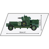 COBI Rolls-Royce Armoured Car 1920 Pattern Mk I, Konstruktionsspielzeug 