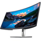 Dell U3421W Generalüberholt, LED-Monitor 86.4 cm (34 Zoll), silber/schwarz, WQHD, IPS, Curved, USB-Hub, KVM