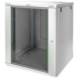 Digitus Netzwerkschrank Dynamic Basic Serie 600x600 mm (BxT), IT-Schrank hellgrau, 16 Höheneinheiten