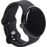 Google Pixel Watch 3, Smartwatch schwarz, 45mm, WiFi, Sportarmband in Obsidian
