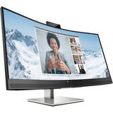 HP E34m G4, LED-Monitor 86 cm (34 Zoll), schwarz/silber, VA, WQHD, USB-C, Webcam