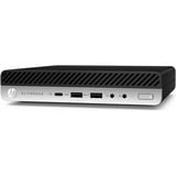 HP Elitedesk 800 G5 DM Generalüberholt, Mini-PC schwarz/silber, Windows 11 Pro 64-Bit