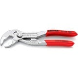 KNIPEX Cobra Rohr- / Wasserpumpen-Zange 87 03 125 rot, Länge 125mm, für Rohre bis 1"