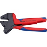 KNIPEX Crimp-Systemzange 97 43 200 A, Crimpzange rot/blau, ohne Crimpeinsätze