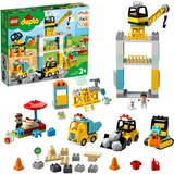 LEGO 10933 DUPLO Große Baustelle mit Licht und Ton, Konstruktionsspielzeug