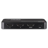 Lindy 2-Port HDMI Switch 2.1 8K60 HDR schwarz, bidirektional