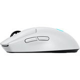 Logitech Gaming G PRO 2 LIGHTSPEED, Gaming-Maus weiß, LIGHTSPEED, HERO 2, für Windows
