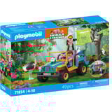 PLAYMOBIL 71854 Animals and Friends: Bunter Geländewagen, Konstruktionsspielzeug 