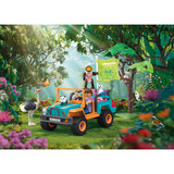 PLAYMOBIL 71854 Animals and Friends: Bunter Geländewagen, Konstruktionsspielzeug 
