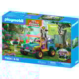 PLAYMOBIL 71854 Animals and Friends: Bunter Geländewagen, Konstruktionsspielzeug 