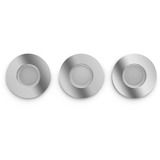 Philips HUE White & Color Ambiance Xamento Einbauspot 3er-Set, LED-Leuchte silber, rund